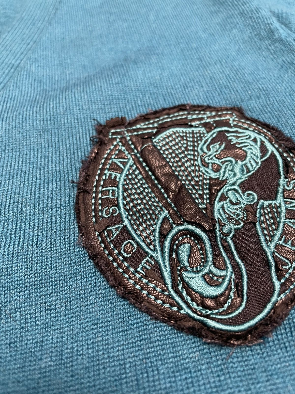 Versace Jeans Couture Vintage Versace Jeans Patch Logo Wool Cardigan Size US XL / EU 56 / 4 - 8 Thumbnail