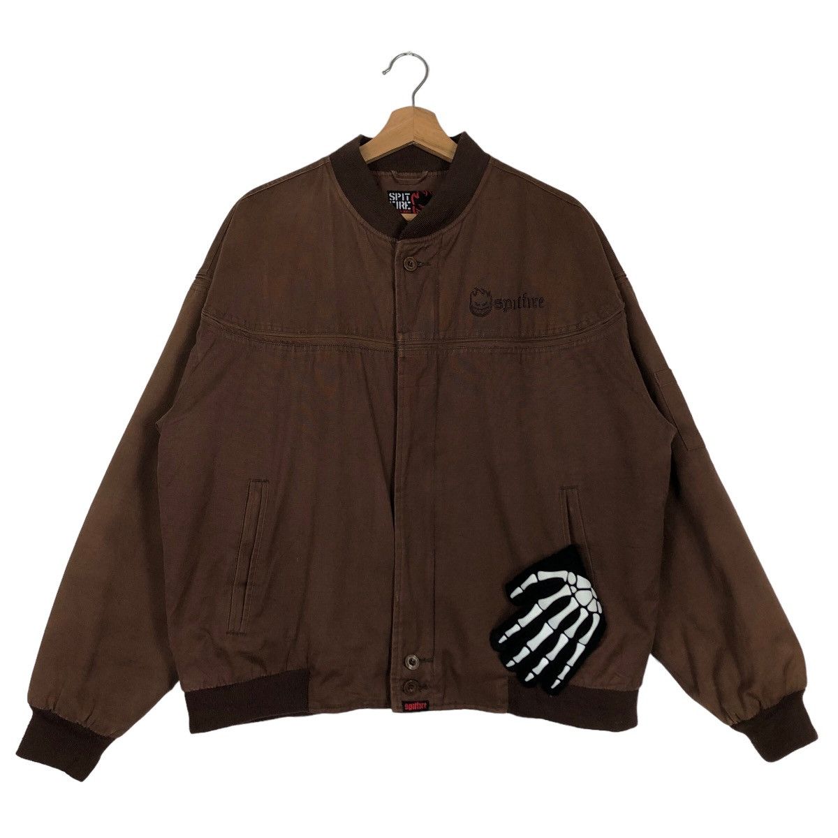 Hysteric Glamour 🔥Spit Fire Bomber Jacket Bondage Full Print Lining Size US M / EU 48-50 / 2 - 2 Thumbnail