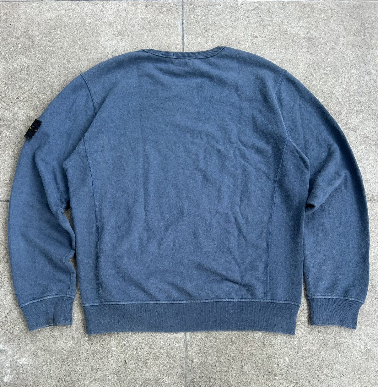 Stone Island Stone Island Blue Crewneck Sweatshirt Size US L / EU 52-54 / 3 - 6 Thumbnail