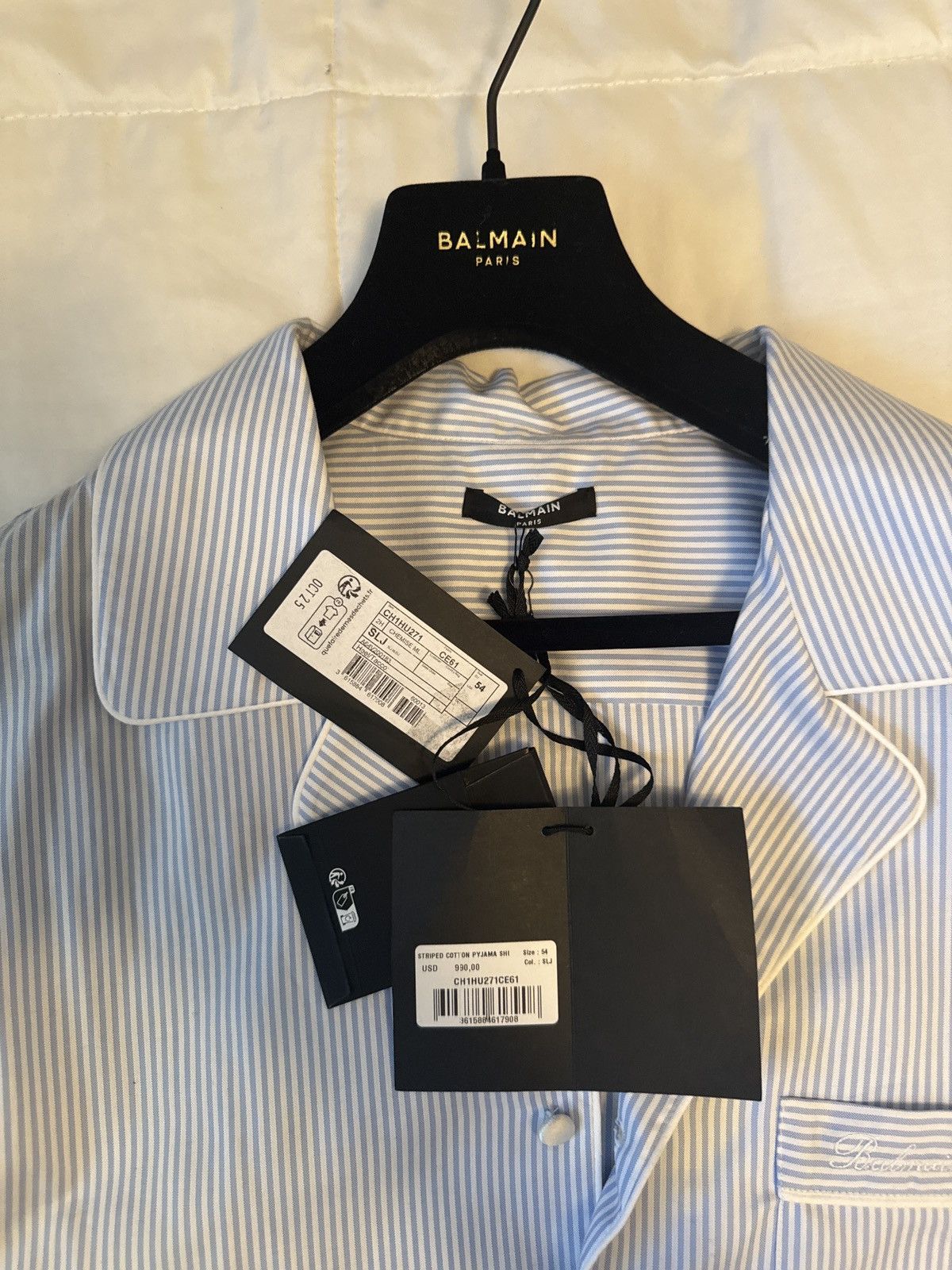 Balmain Pajama Shirt