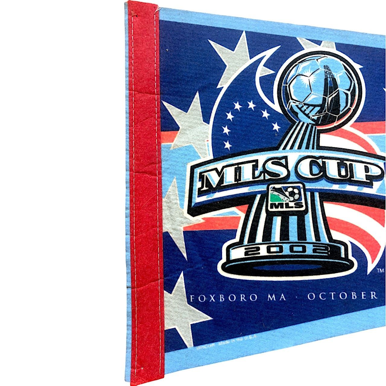 Other MLS Cup 2002 Foxboro Stadium Pennant - Revolution v Galaxy Size ONE SIZE - 3 Thumbnail