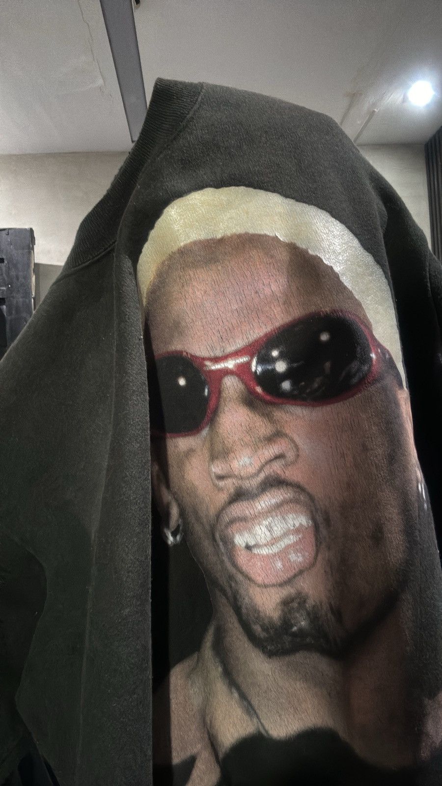 Rap Tees Vintage 1996 Dennis Rodman Balenciaga Vetements Big Print Size US L / EU 52-54 / 3 - 4 Thumbnail