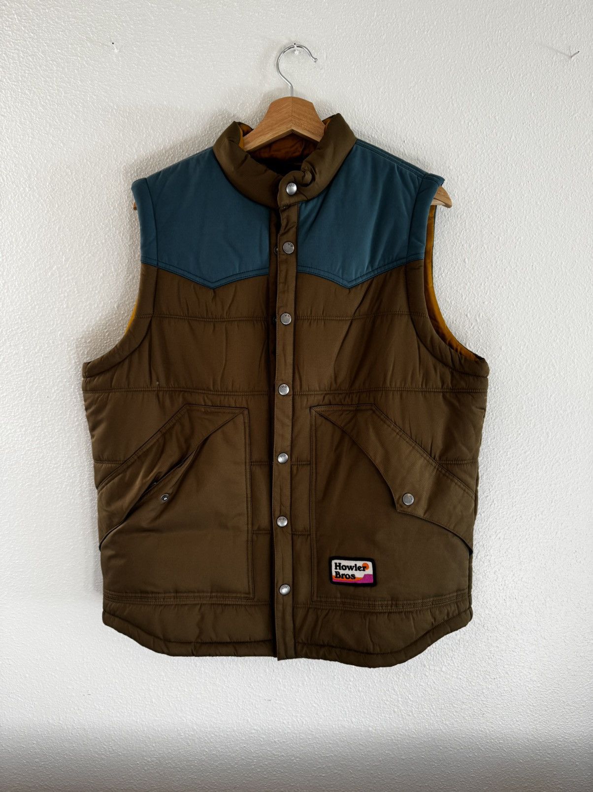 Howler Brothers Howler Bros Western Cut Rounder Vest (M) Size US M / EU 48-50 / 2 - 1 Thumbnail
