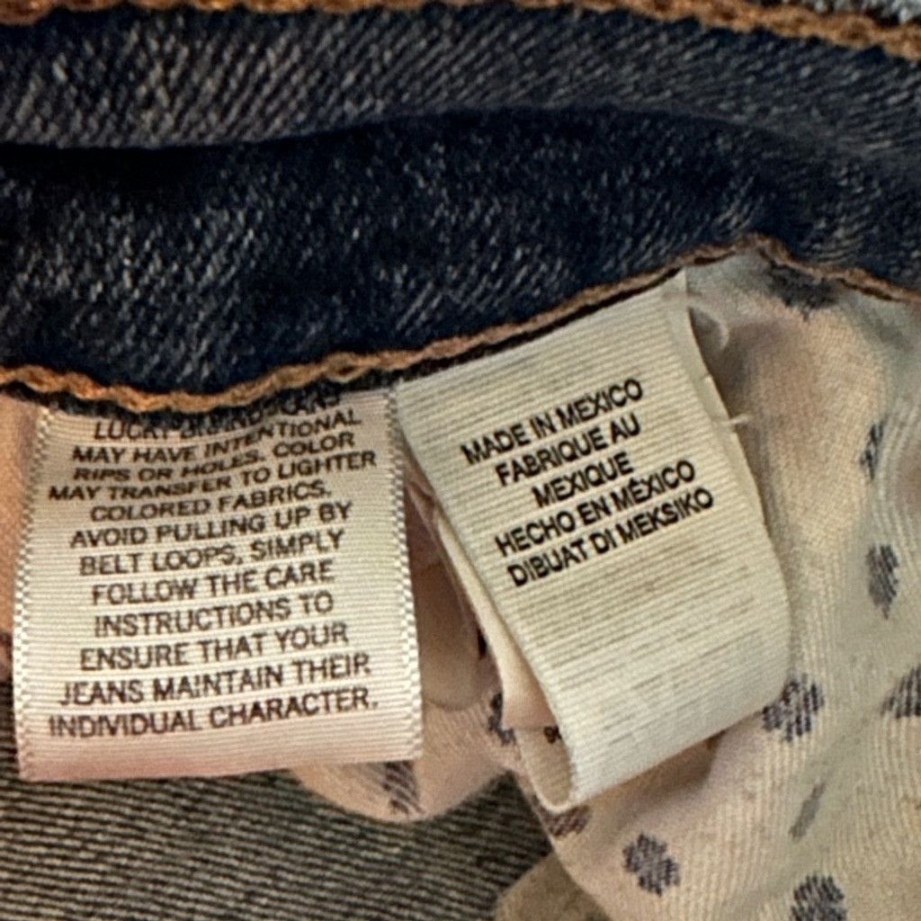 Lucky Brand Lucky Brand 181 Relaxed Jean Cut-Off Short Blue Women’s 33. Size 33" - 10 Thumbnail
