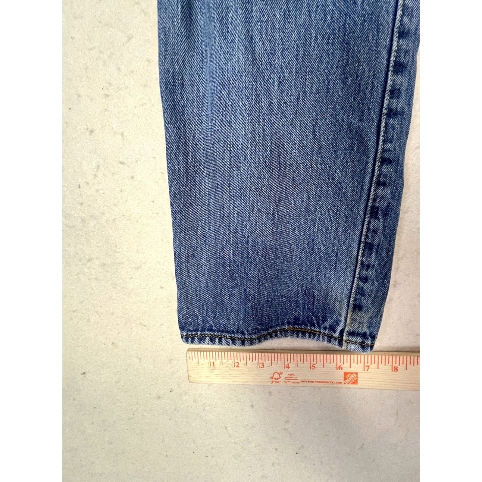 Levi's VINTAGE Levi's 501 Jeans Denim 32x32 Straight Button Fly Distressed 5-Pocket Mens Regular Blue Size US 32 / EU 48 - 6 Thumbnail