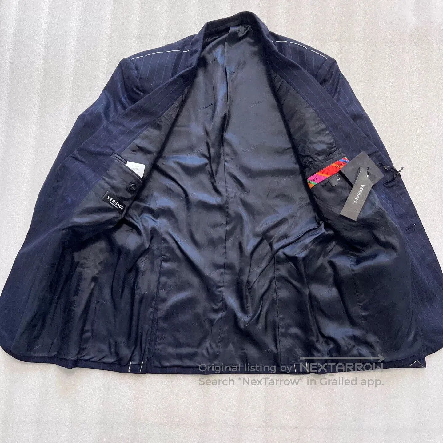 Versace Versace Men's Wool Suit Jacket. Size US M / EU 48-50 / 2 - 4 Thumbnail