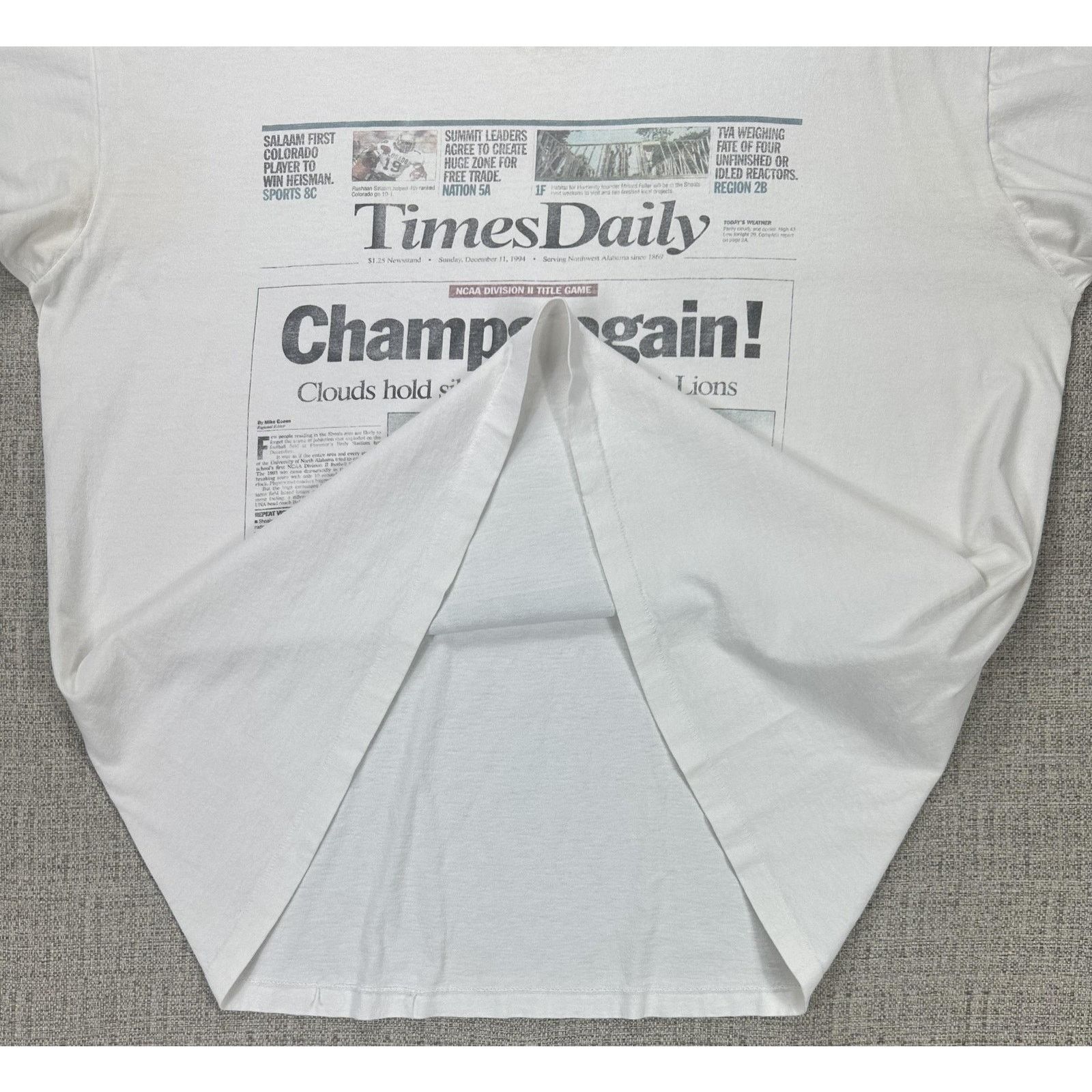 Other North Alabama Lions Shirt Mens XL Newspaper Times Daily Size US XL / EU 56 / 4 - 5 Thumbnail