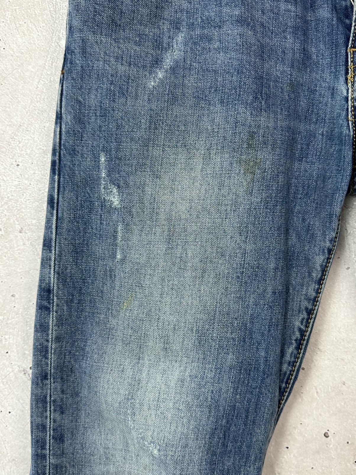 Dsquared2 D2 Dsquared2 Vintage Distressed Made in Italy Blue Jeans Size US 31 - 4 Thumbnail