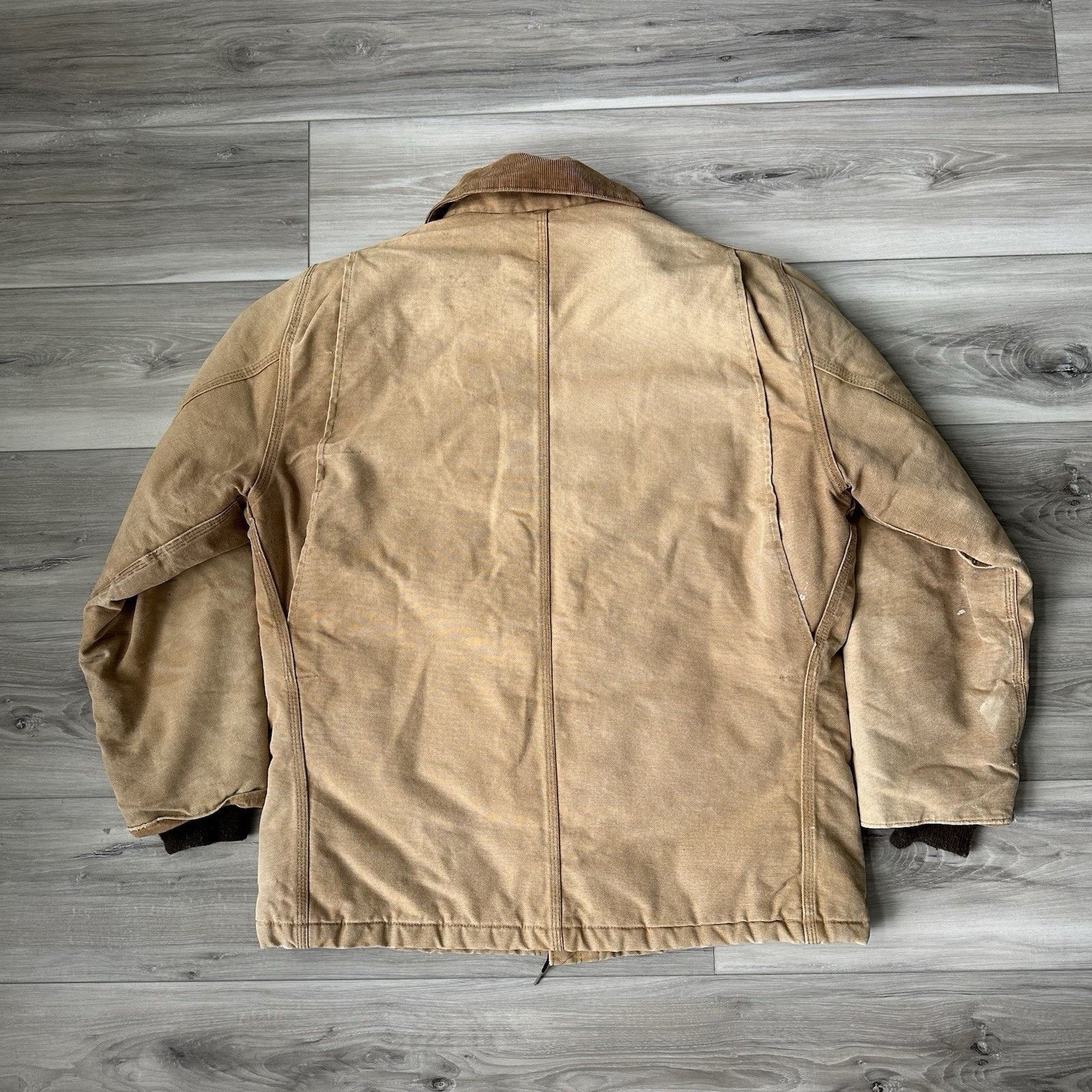 Carhartt VTG Carhartt 100 Year Arctic Quilted Lined Coat Jacket USA Size US XL / EU 56 / 4 - 12 Thumbnail