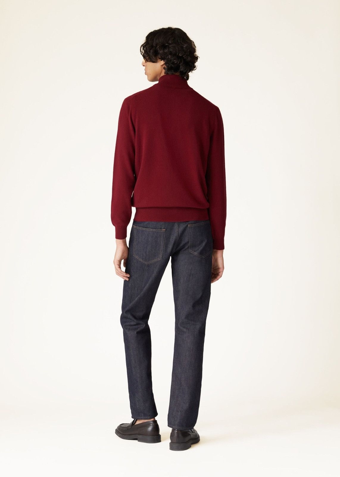 Loro Piana o1srvl11e1224 Baby Cashmere Half Zip Sweater in Red Size US S / EU 44-46 / 1 - 5 Thumbnail