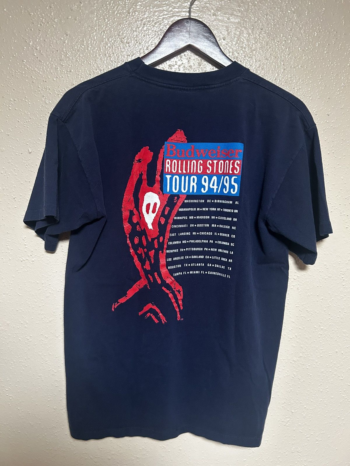 Budweiser × The Rolling Stones × Vintage 1994 Rolling Stones VOODOO LOUNGE Size US L / EU 52-54 / 3 - 4 Thumbnail