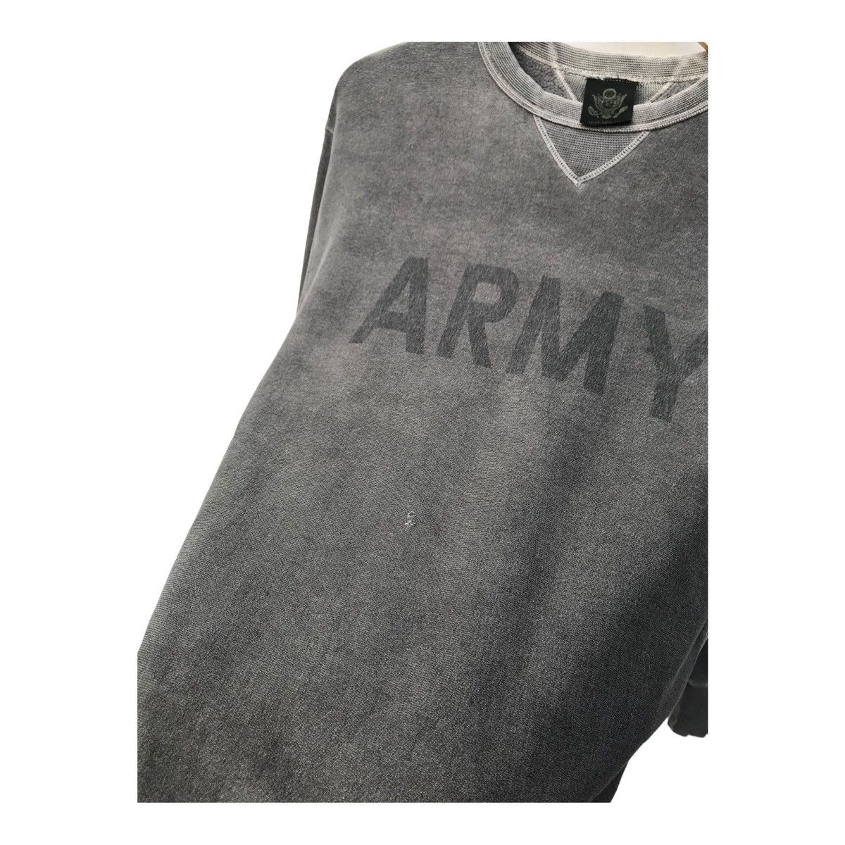 Vintage Vintage Faded Army Sweatshirt Military Sweater Size US M / EU 48-50 / 2 - 4 Thumbnail