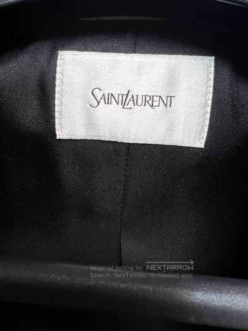 Saint Laurent Paris Saint Laurent Paris Beige Notched Lapel Wool Suit Size US M / EU 48-50 / 2 - 3 Thumbnail