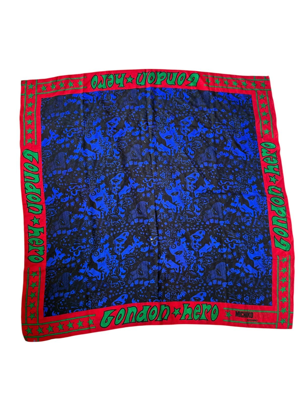 Michiko Koshino London Michiko London "Gondon Hero" Bandana or Scarf Size ONE SIZE - 1 Thumbnail