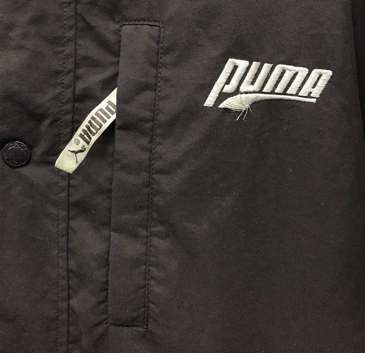 Puma × Vintage Vintage Puma our word To quality hit Union Long Jacket Size US XL / EU 56 / 4 - 5 Thumbnail