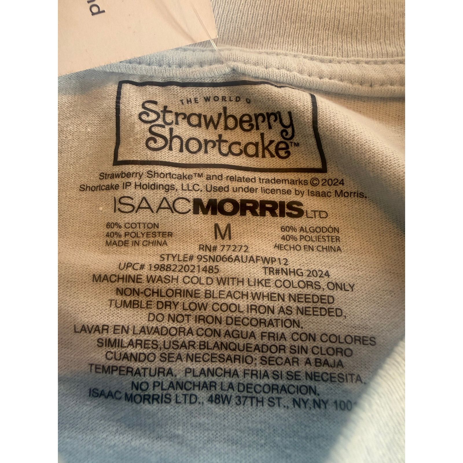 Other Baby blue Strawberry Shortcake Size Medium Size US M / EU 48-50 / 2 - 2 Thumbnail