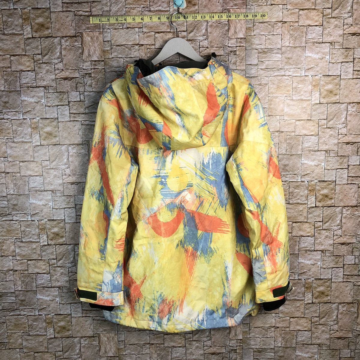 Japanese Brand Ride Out snowboard wear Yellow mix Coats #A235 Size US M / EU 48-50 / 2 - 14 Thumbnail