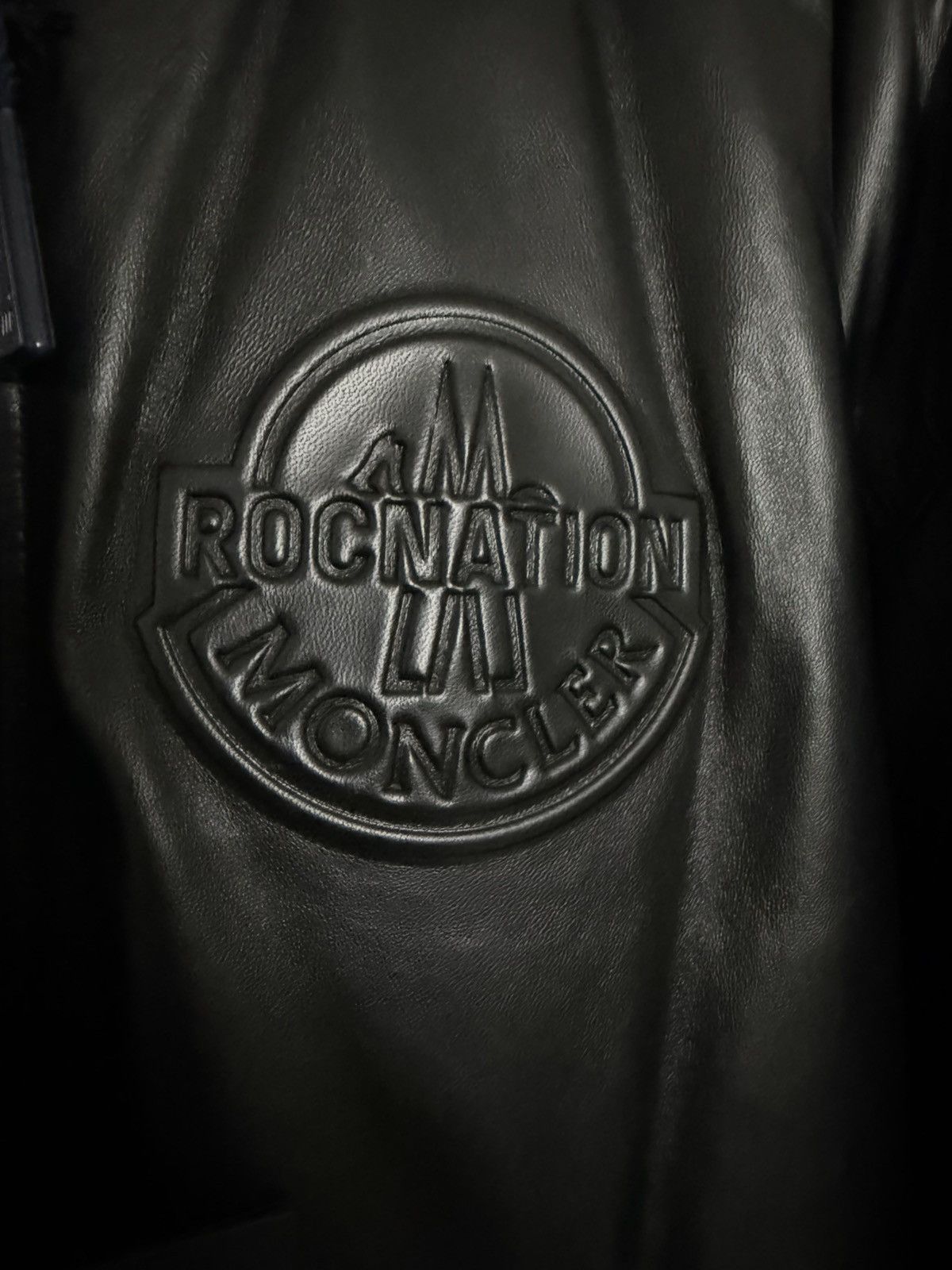 Moncler Genius NEW Moncler Genius Cassiopeia reverse bomber leather jacket Size US L / EU 52-54 / 3 - 3 Thumbnail