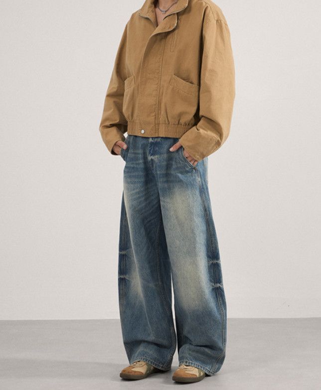 Japanese Brand American high street style baggy cutaway jeans Size US 32 / EU 48 - 3 Thumbnail