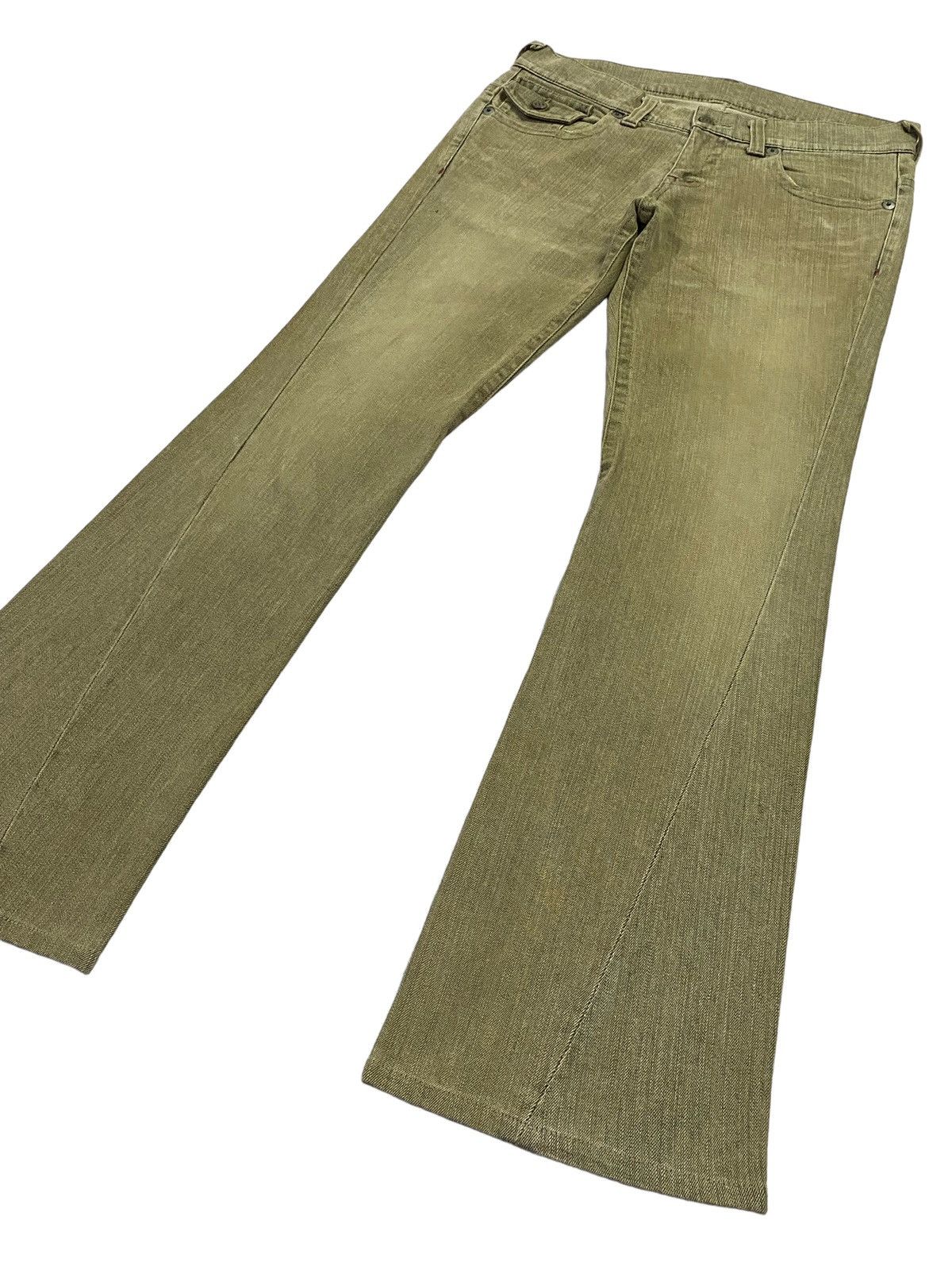 Tornado Mart Tornado Mart Washed Low Rise Flare Denim Jeans Size US 32 / EU 48 - 22 Thumbnail