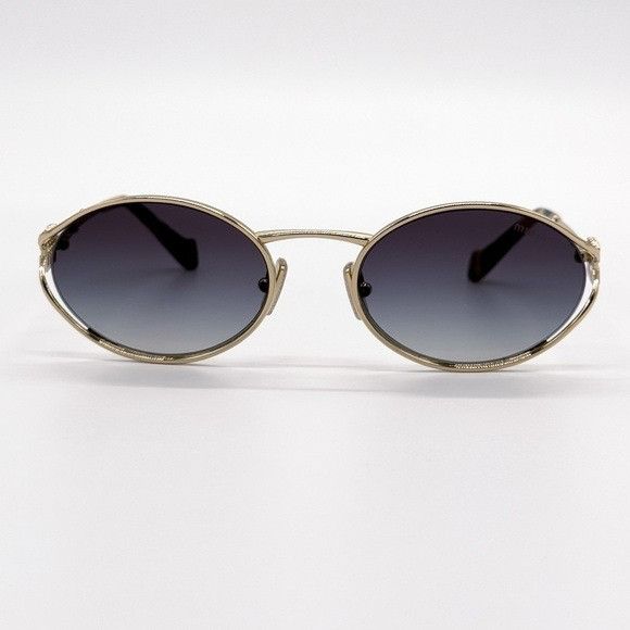 Miu Miu NEW MIU MIU SMU 52Y ZVN5D1 OVAL MU 52YS ZVN5D1 WOMEN SUNGLAS Size ONE SIZE - 5 Thumbnail