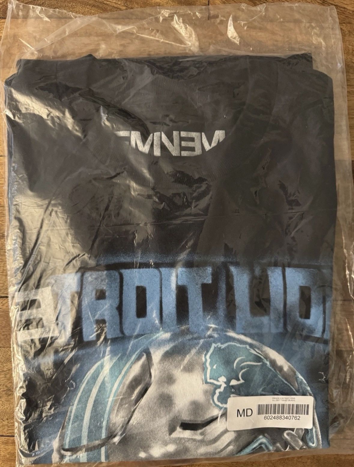 Eminem Eminem x Detroit Lions Capsule All Grit 313 Black T-Shirt M Size US M / EU 48-50 / 2 - 2 Thumbnail