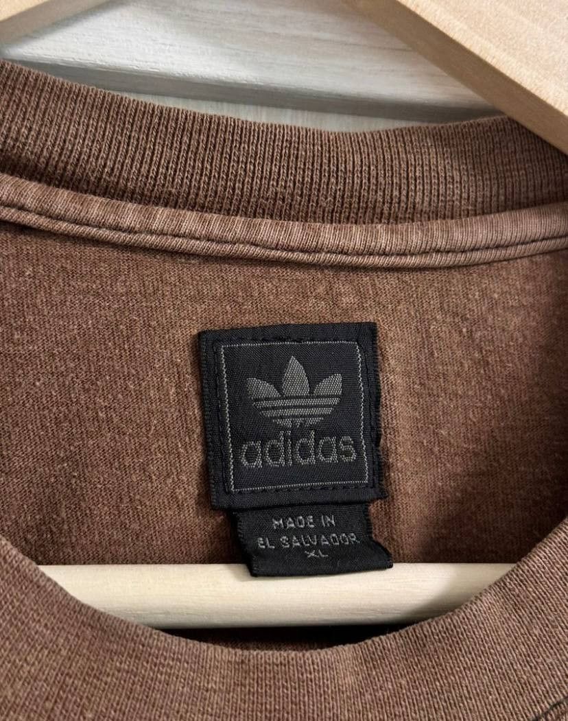 Japanese Brand × Vintage Adidas Tee Vintage Faded Logo Tee Size US L / EU 52-54 / 3 - 6 Thumbnail