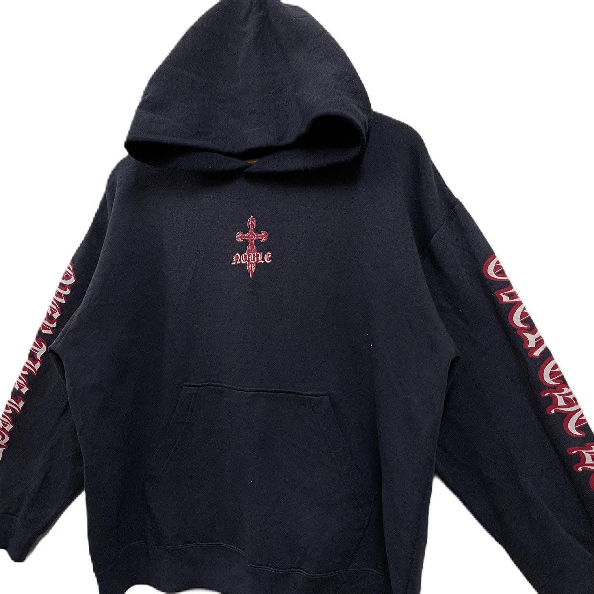 Japanese Brand Over the head Noble cross hoodie pullover hall of fame Size US L / EU 52-54 / 3 - 3 Thumbnail