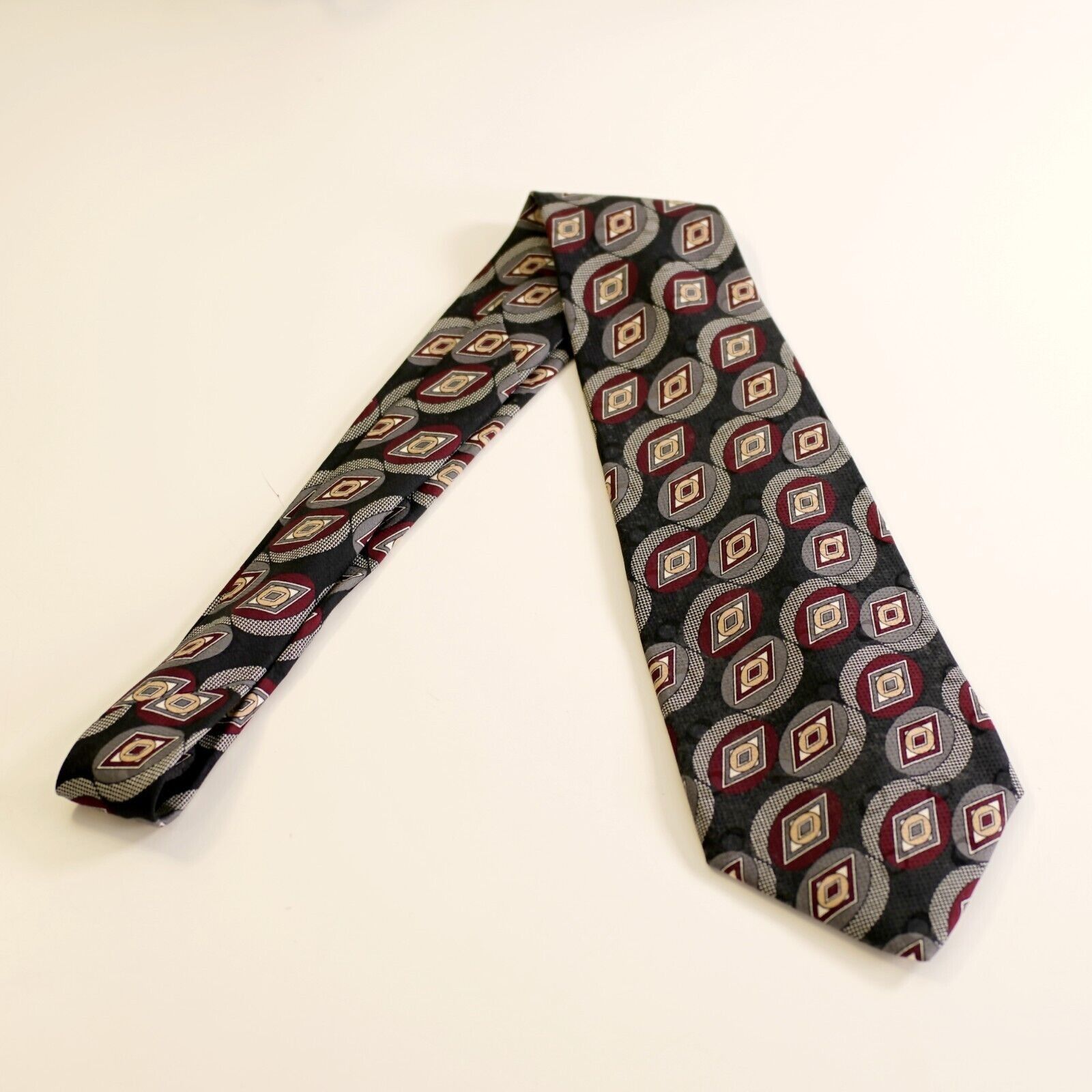 Robert Talbott Robert Talbott Carmel Valley USA Black Jacquard Print Abstra Size ONE SIZE - 8 Thumbnail