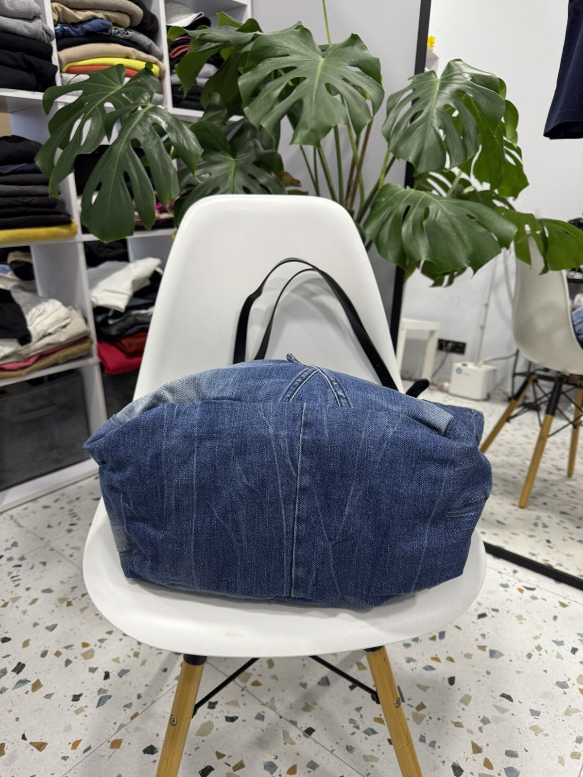 Replay Repley Upcycled denim bag Size ONE SIZE - 6 Thumbnail