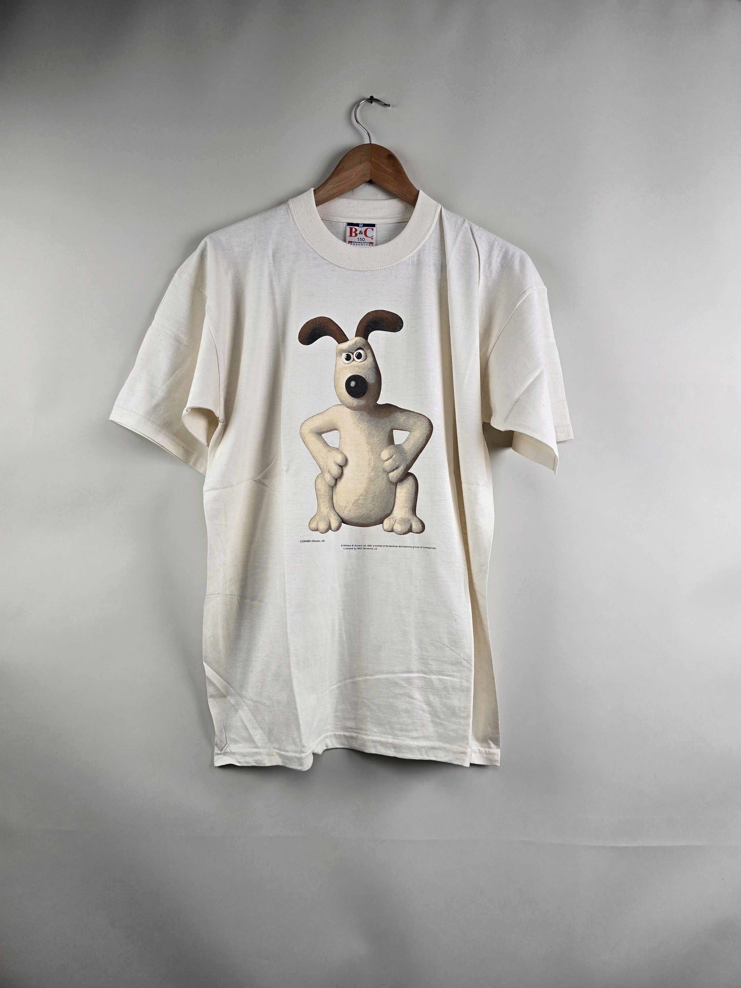 Anime × Vintage 1997 Wallace & Gromit M 22" 27.5" Size US M / EU 48-50 / 2 - 1 Thumbnail