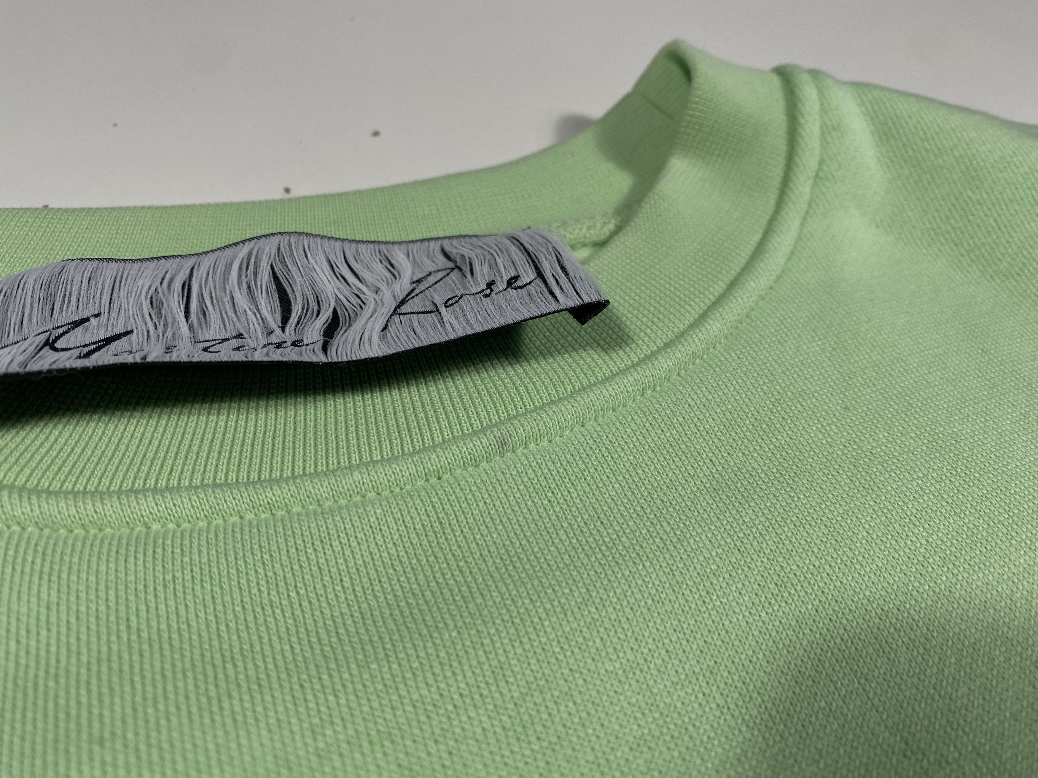 Martine Rose Martine Rose SS19 Embroidered Logo Crewneck Pistachio Size US XS / EU 42 / 0 - 8 Thumbnail