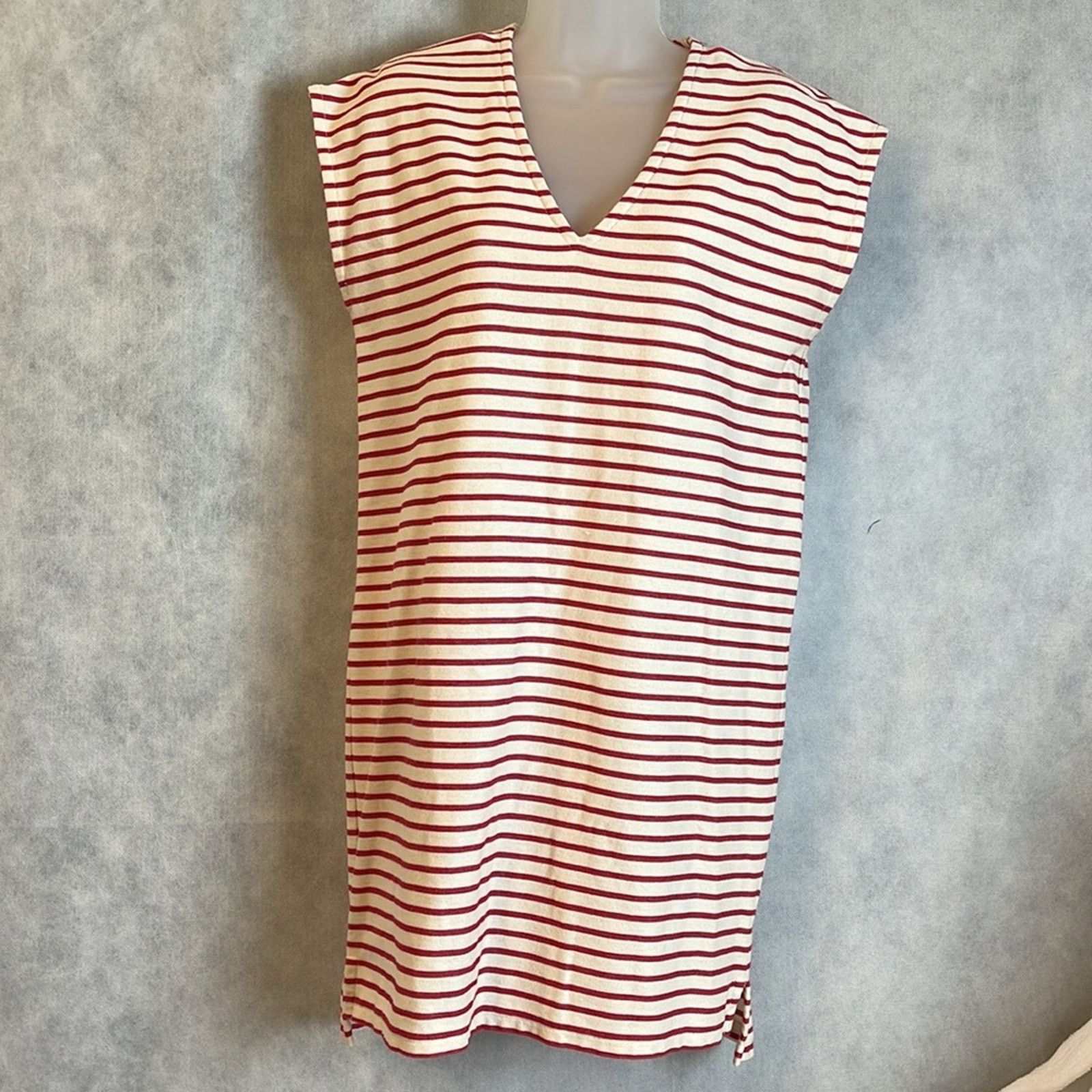 Madewell Madewell Vacances Striped Knit Dress Size XS Size XS / US 0-2 / IT 36-38 - 2 Thumbnail