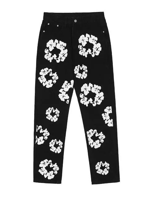 Men's jeans with print