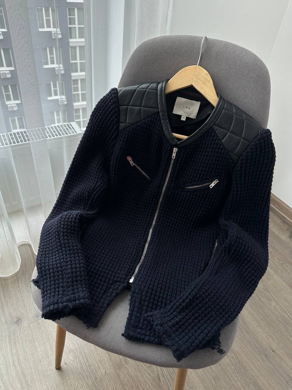 Iro × Japanese Brand × Vintage Vintage IRO Japanese Blue Jacket Size US S / EU 44-46 / 1 - 12 Thumbnail