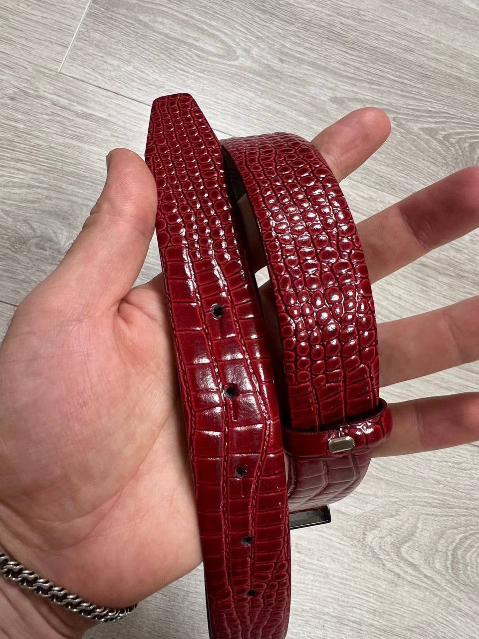 Versace Belts Versace Jeans Couture Leather Size ONE SIZE - 5 Thumbnail