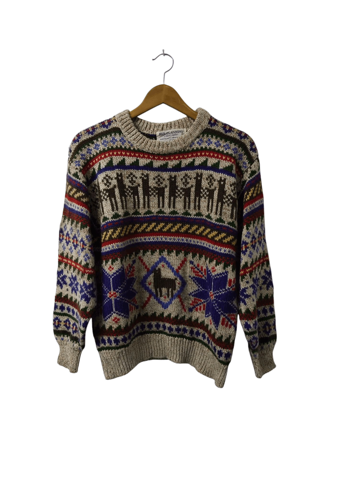 Japanese Brand vintage 90s knitwear woolrich japanese brand sweatshirt Size US M / EU 48-50 / 2 - 1 Thumbnail