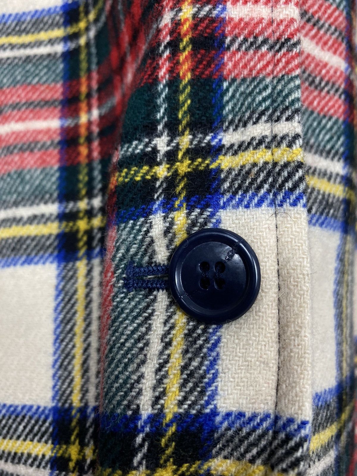 Comme des Garcons Rare‼️ Vintage Comme Des Garcons Tartans Long Coat Size M / US 6-8 / IT 42-44 - 13 Thumbnail