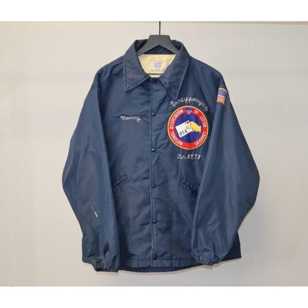 Vintage Vintage 60s USPS Mail National Association of Letter Carrier Size US XL / EU 56 / 4 - 1 Thumbnail