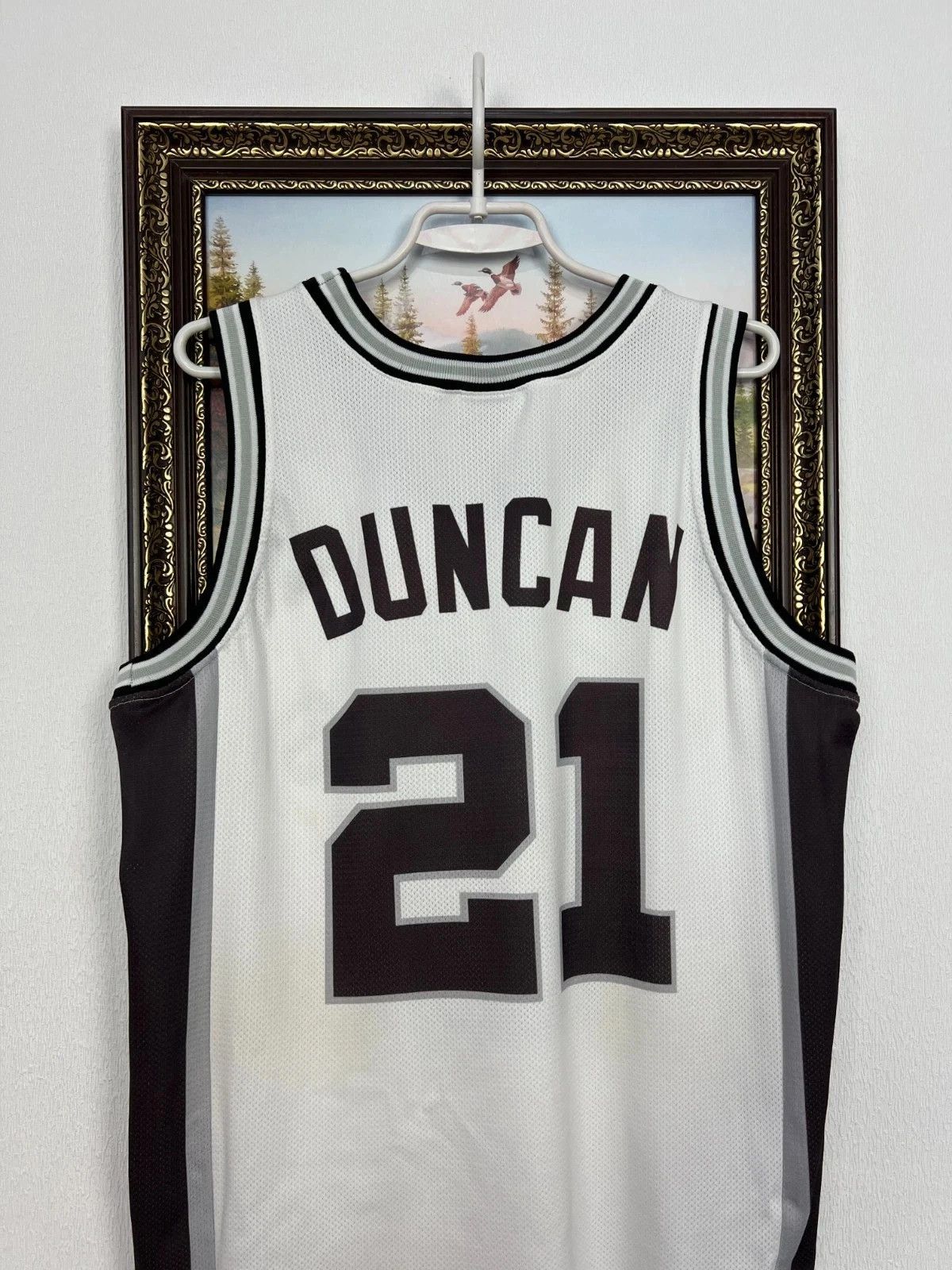 Champion Vintage 90's Champion San Antonio Spurs Duncan NBA Jersey Size US S / EU 44-46 / 1 - 6 Thumbnail