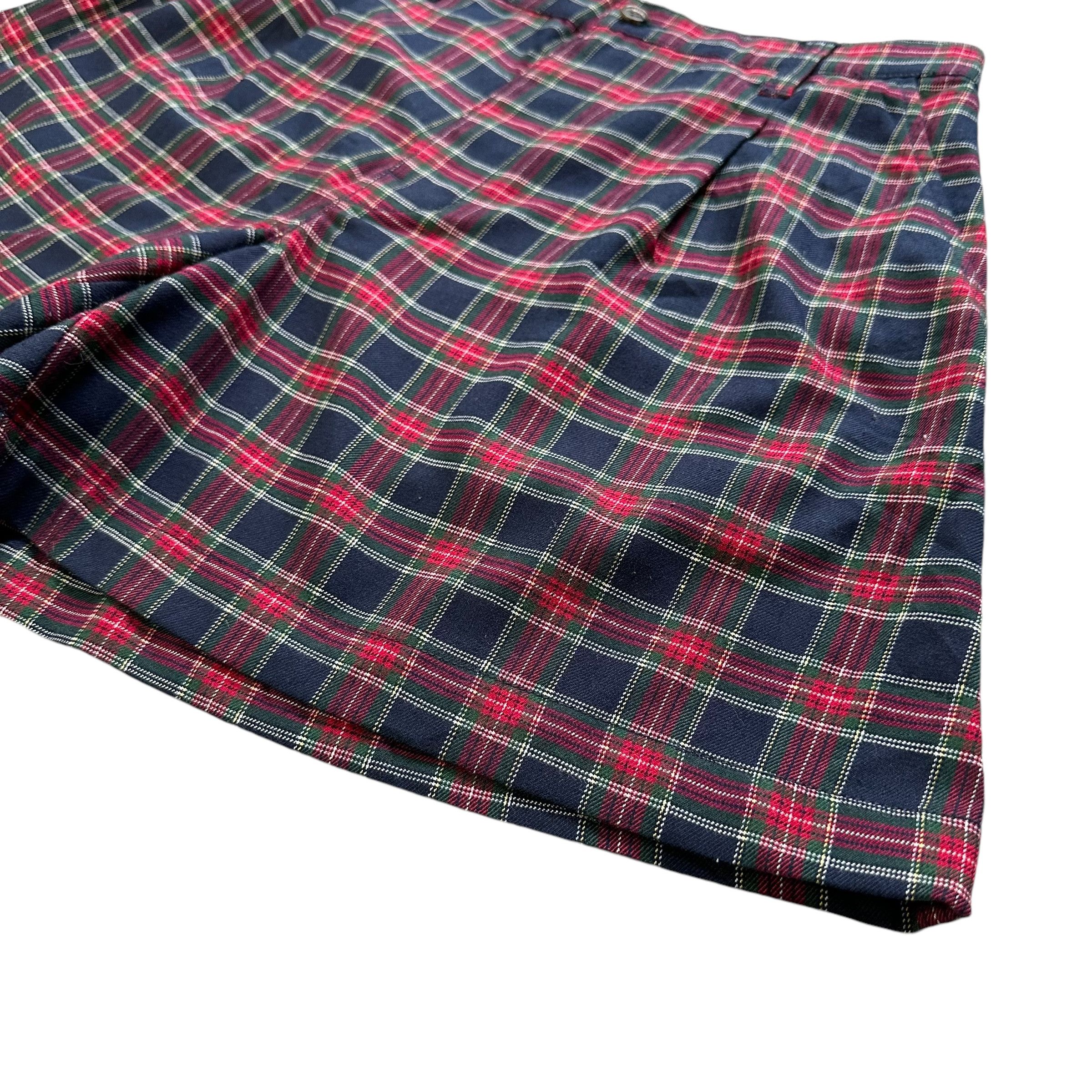 Issey Miyake Ne-Net Back Patches Logo Checked Shorts Pant #A57-1312 Size US 26 / EU 42 - 6 Thumbnail
