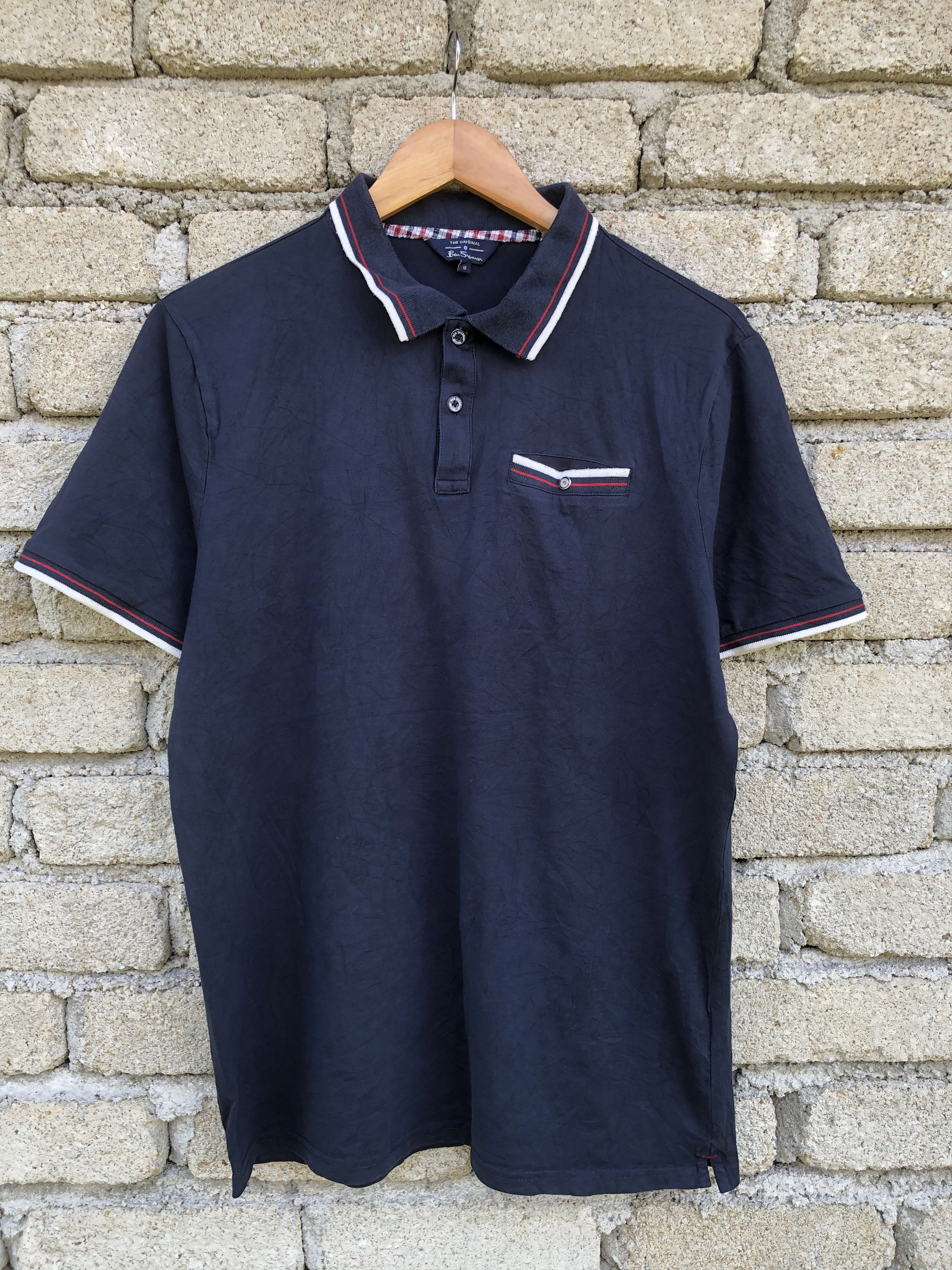 Ben Sherman Ben Sherman Polo Stretch Shirt With Pocket Classic Fit Size US M / EU 48-50 / 2 - 1 Thumbnail