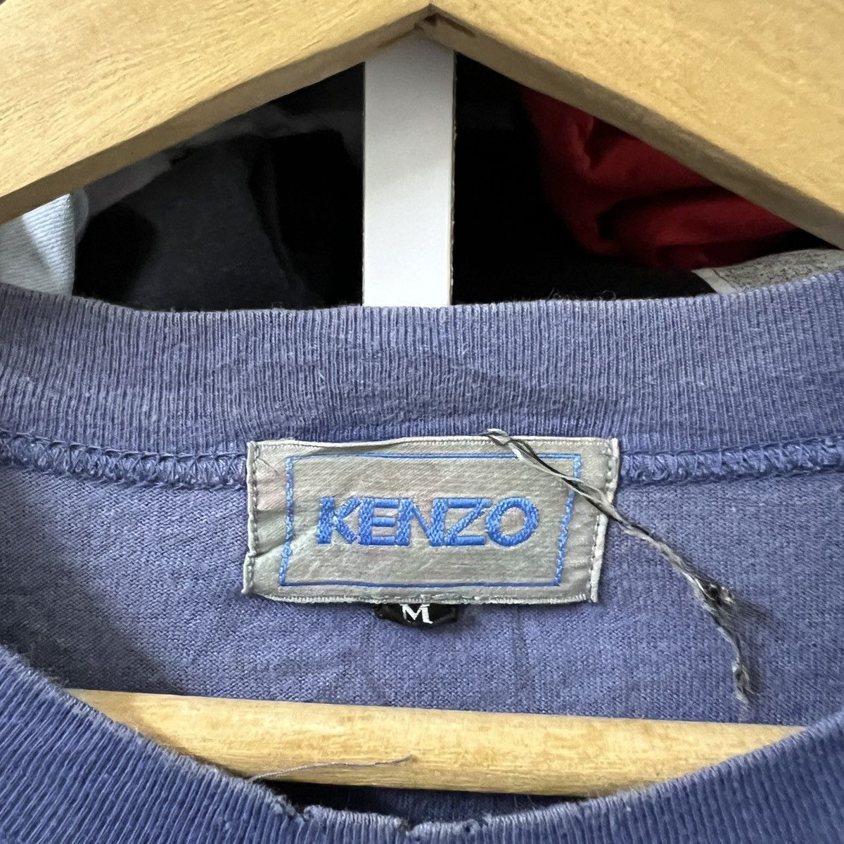 Japanese Brand VTG KENZO LOGO TEE Size US M / EU 48-50 / 2 - 4 Thumbnail
