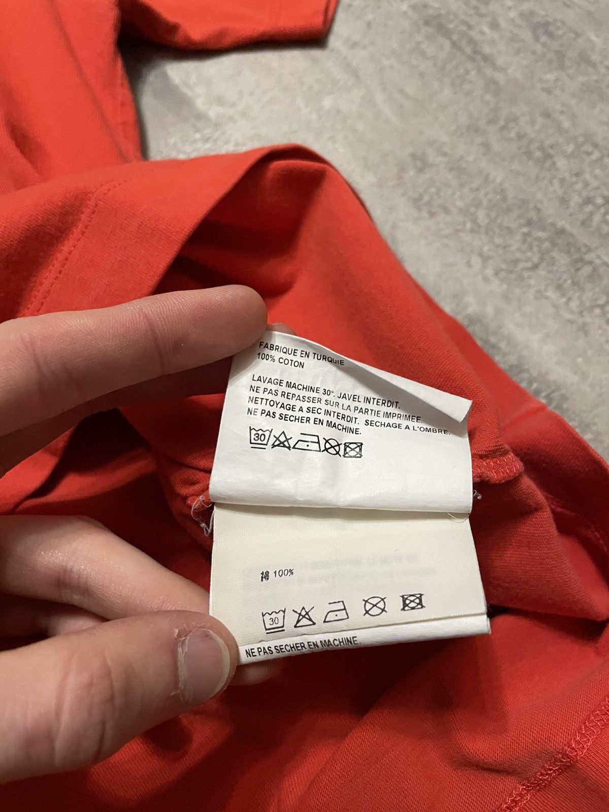 Gosha Rubchinskiy Gosha Rubchinskiy Red Dj Arrow “East Blow” T-Shirt Size US L / EU 52-54 / 3 - 12 Thumbnail