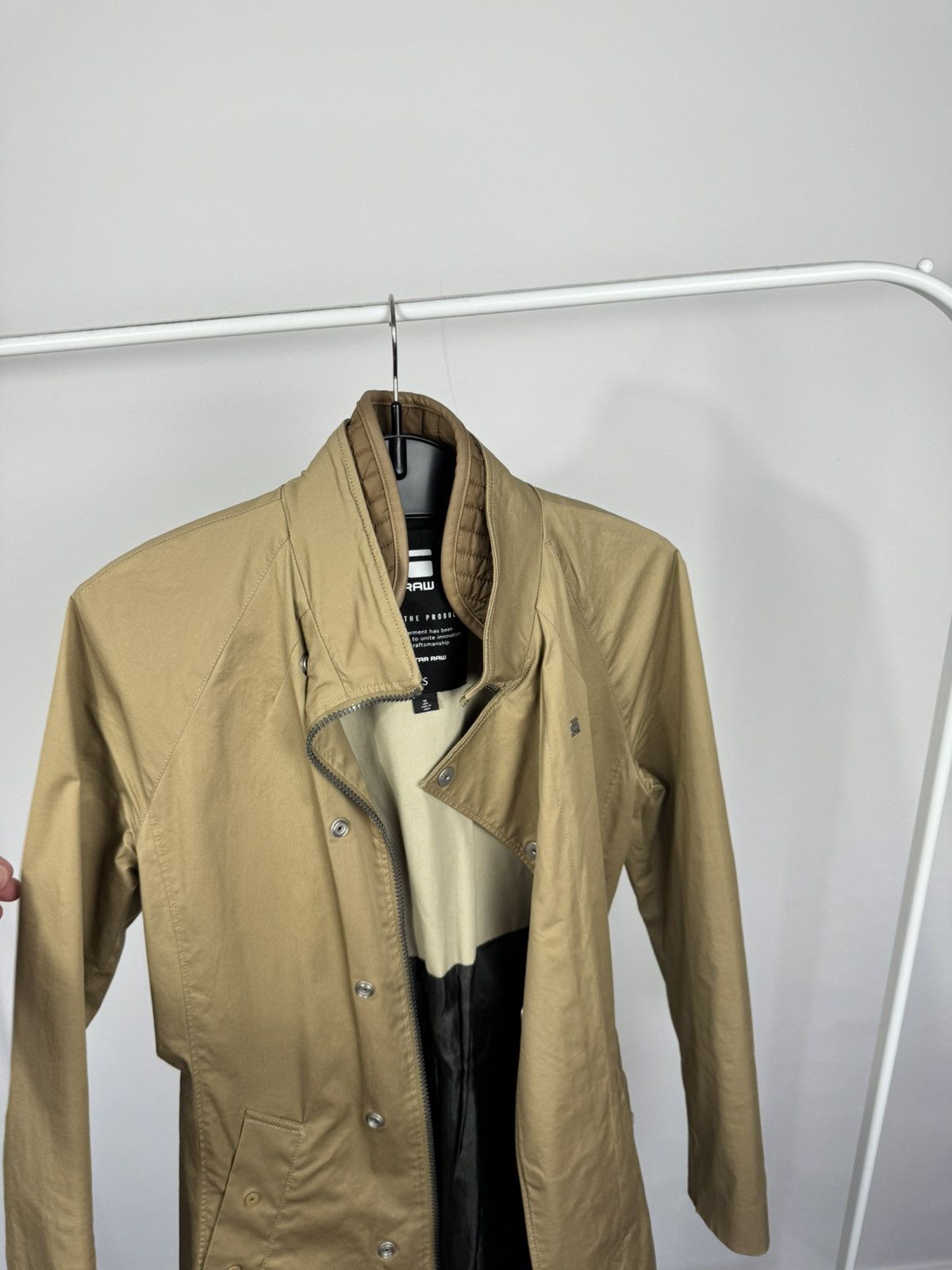 G-Star G-Star RAW Minor Slim Trench Women Beige Coat Jacket Size S Size S / US 4 / IT 40 - 11 Thumbnail