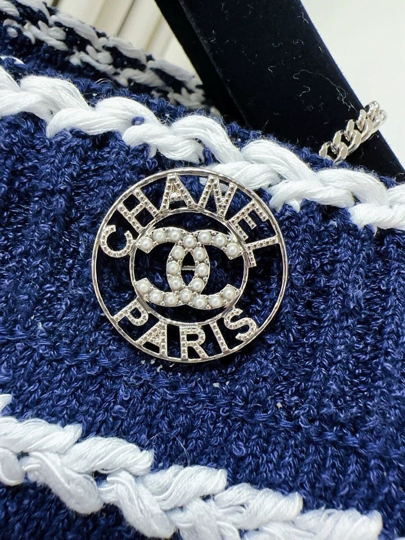 Chanel Chanel 20S Striped Knit Top Size M / US 6-8 / IT 42-44 - 4 Thumbnail