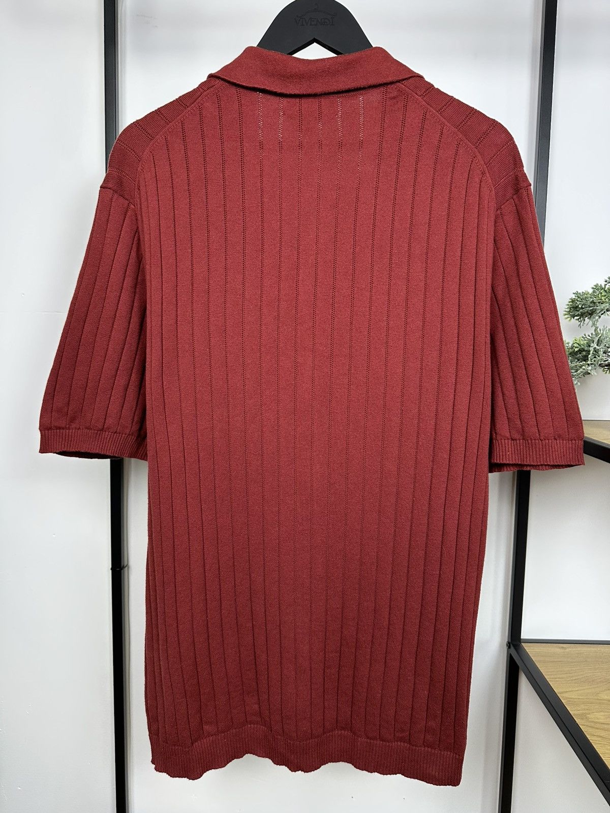Ted Baker Ted Baker “Made in Britain” Line Polo T Shirt with Buttons Size US XL / EU 56 / 4 - 12 Thumbnail