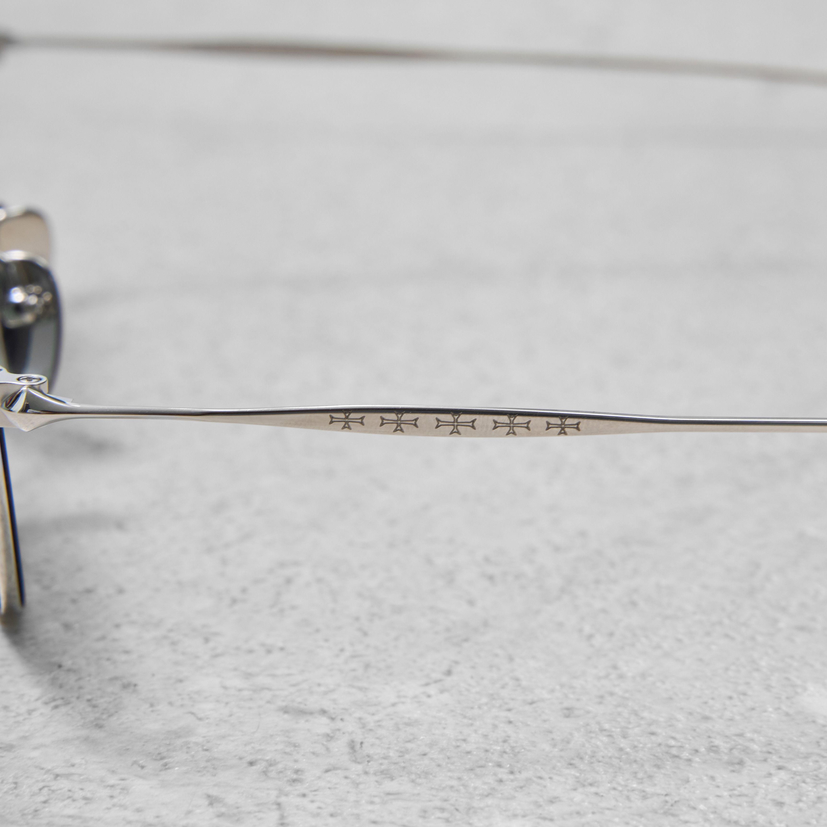 『CHROME BONE PRONE I』 Chrome Hearts Bone Prone I BK-GP Frame - SHENGLI ROAD MARKET