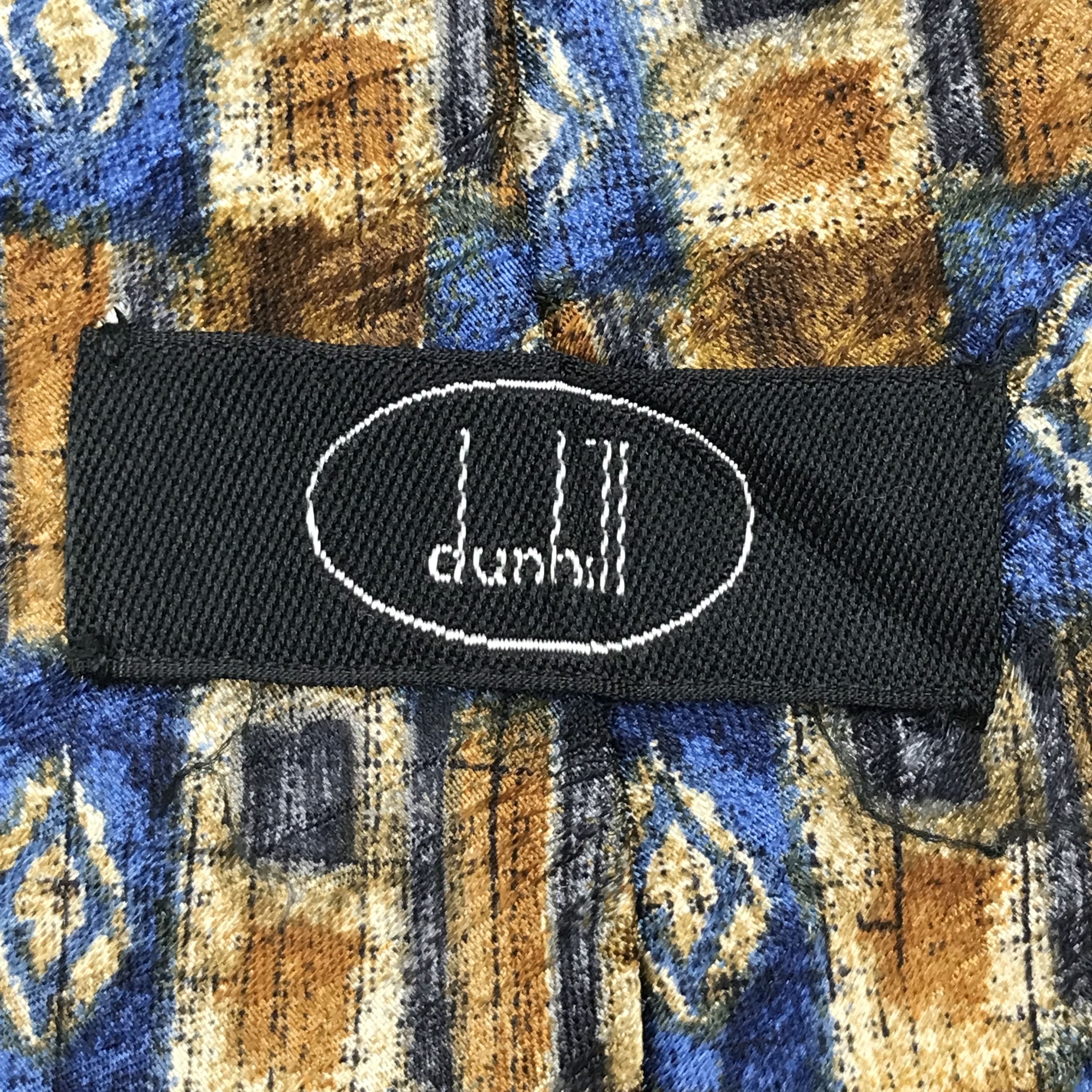 Alfred Dunhill × Vintage Vintage Alfred Dunhill Silk Necktie Size ONE SIZE - 7 Thumbnail