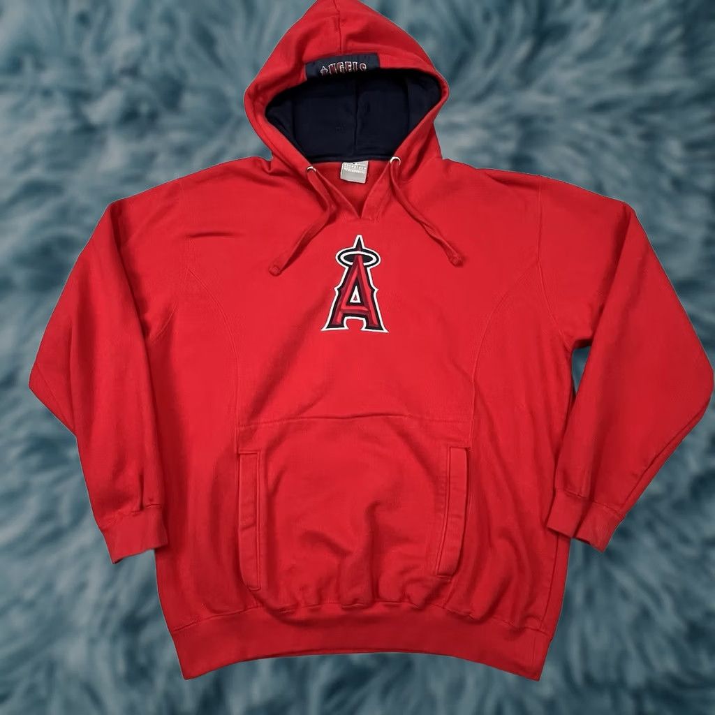 MLB MLB Genuine Merchandise Los Angeles Angels Large Hoodie Unisex Adults L Red Logo Size US L / EU 52-54 / 3 - 1 Thumbnail